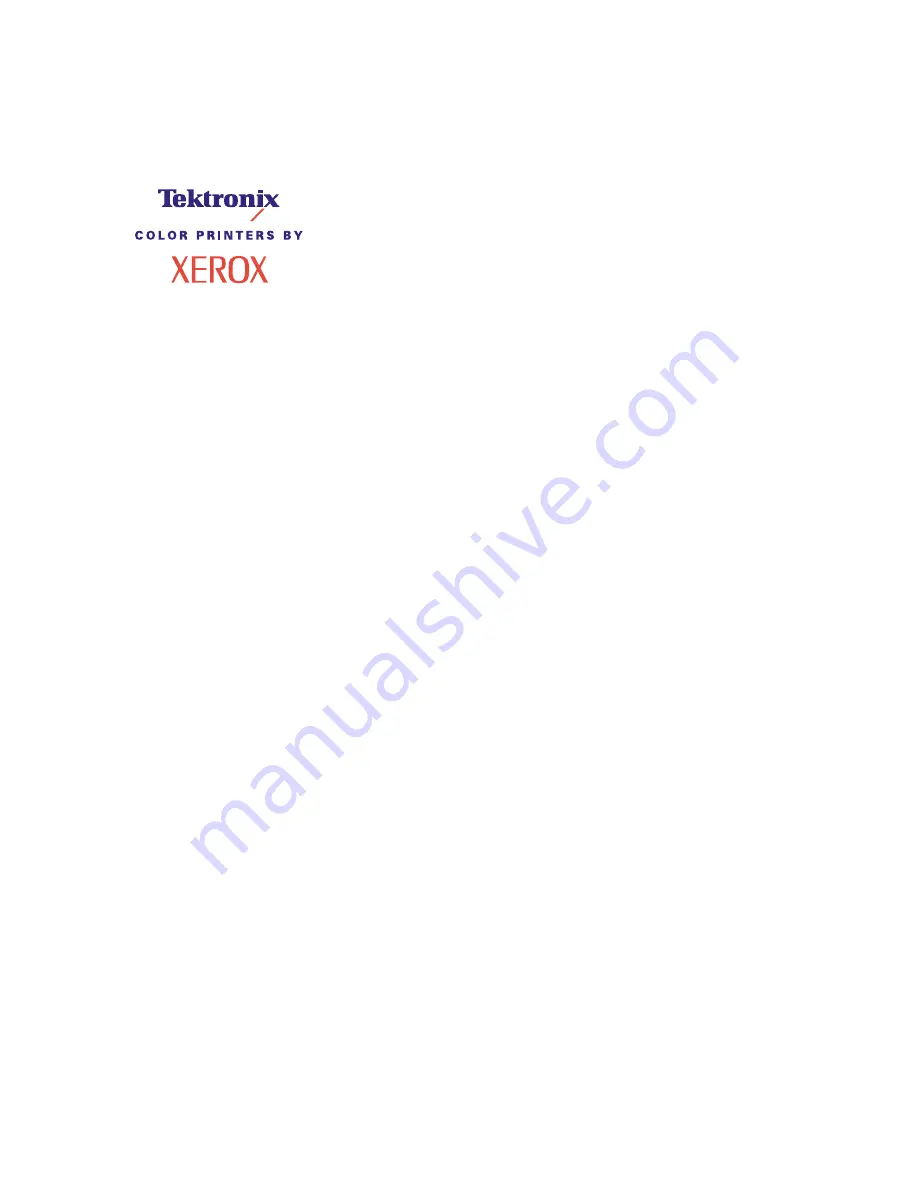 Xerox Phaser 860 Networking Setup Manual Download Page 3