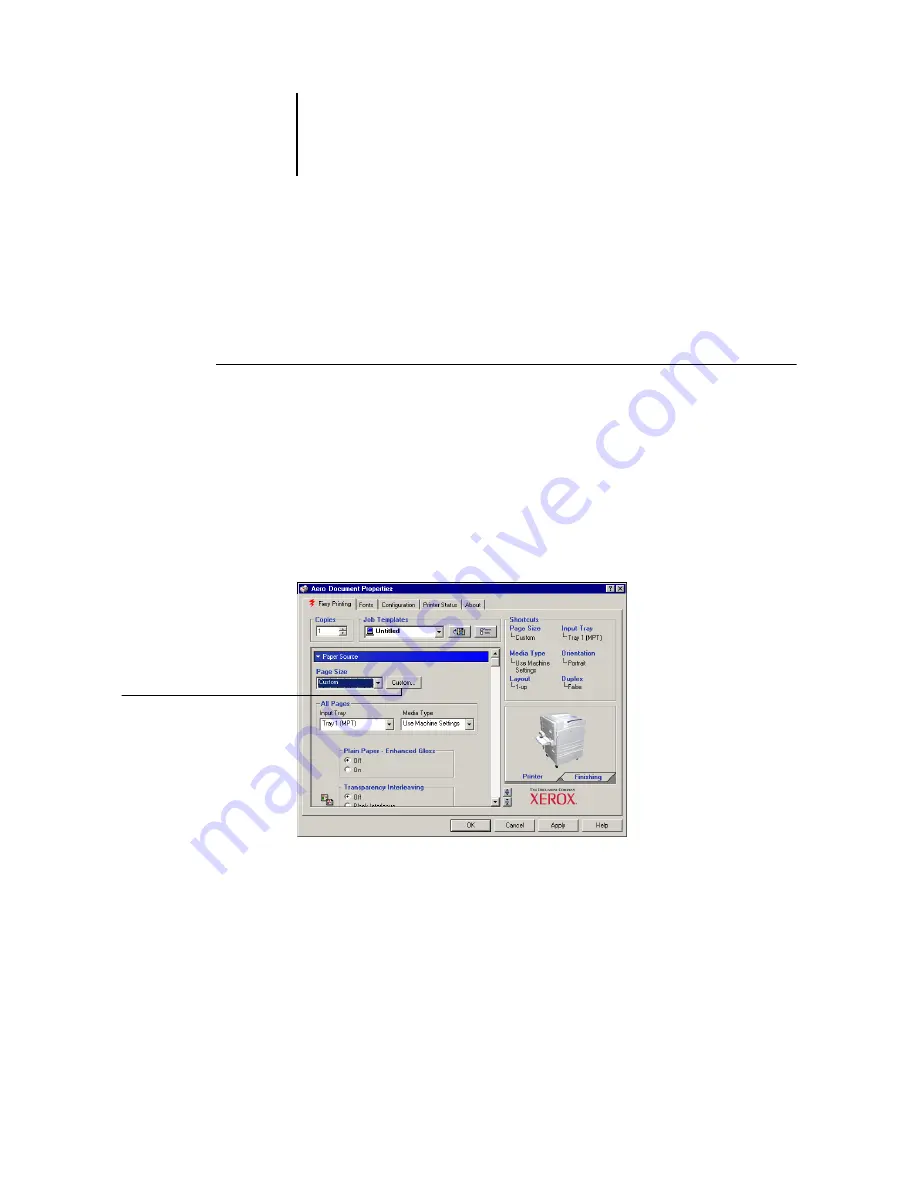 Xerox Phaser EX7750 Printing Manual Download Page 30