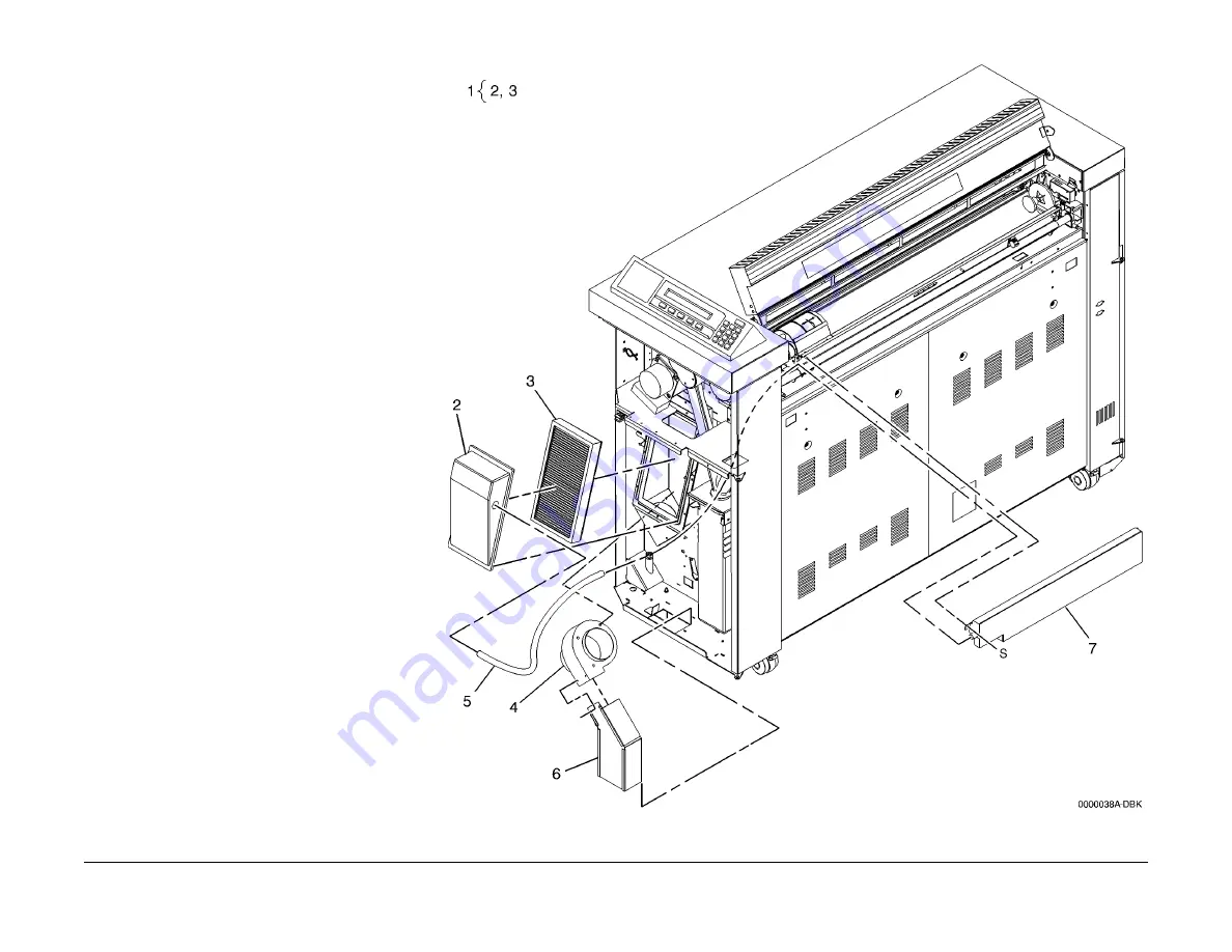 Xerox Synergix 8850 Service Manual Download Page 266