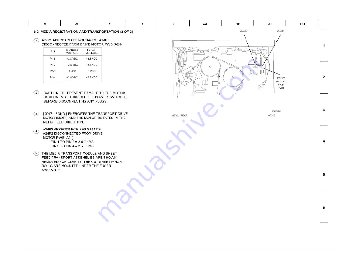 Xerox Synergix 8850 Service Manual Download Page 377