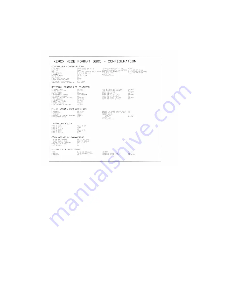 Xerox Wide Format 6604 Скачать руководство пользователя страница 161