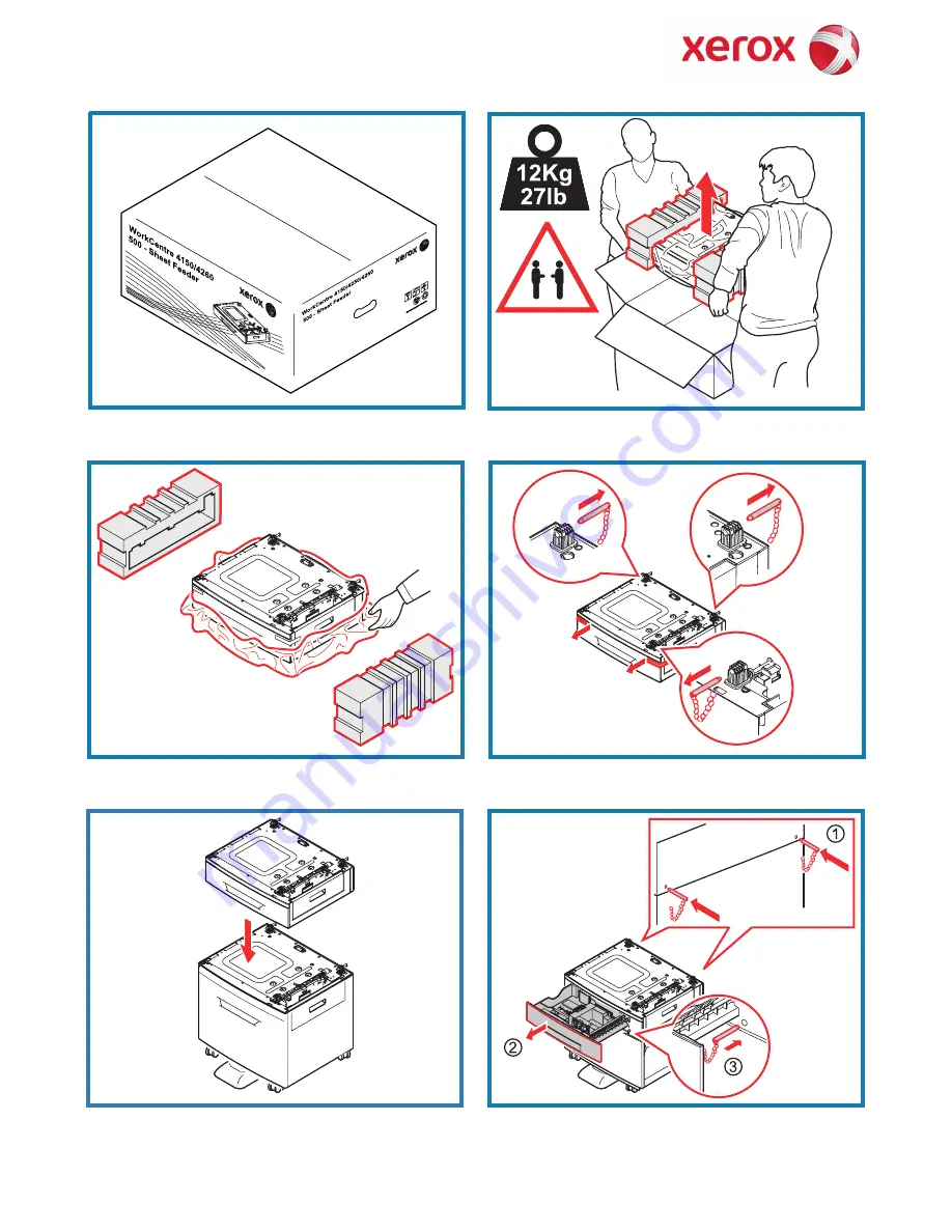 Xerox WorkCentre 4260S Installation Manual Download Page 3