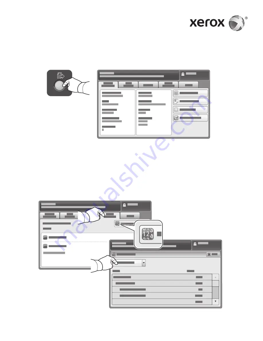 Xerox WorkCentre 5845 Quick Reference Manual Download Page 2