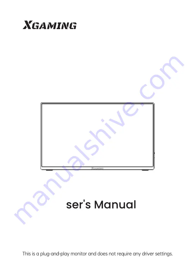 XGAMING TMDTMP156L1 User Manual Download Page 1