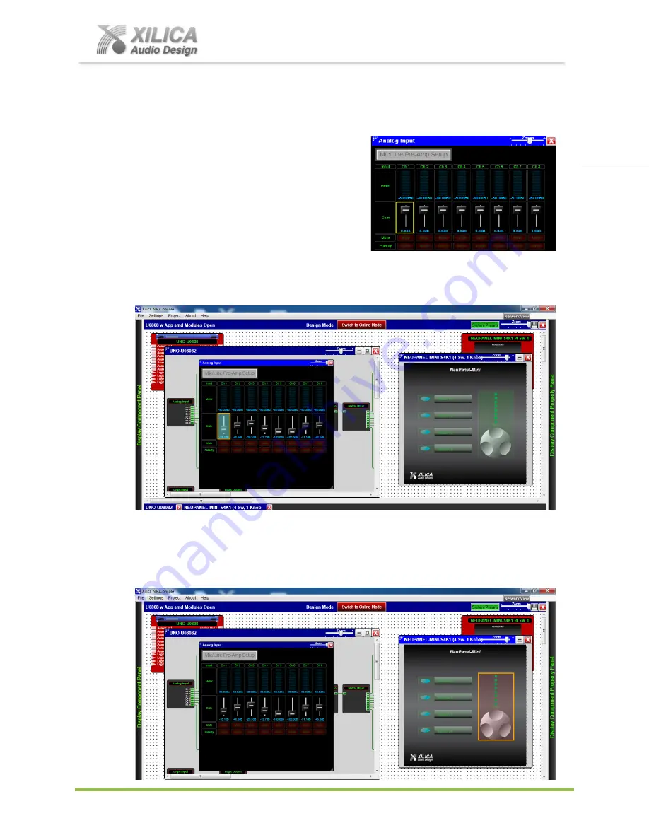 Xilica Audio Design Mini Series Quick Start Manual Download Page 14