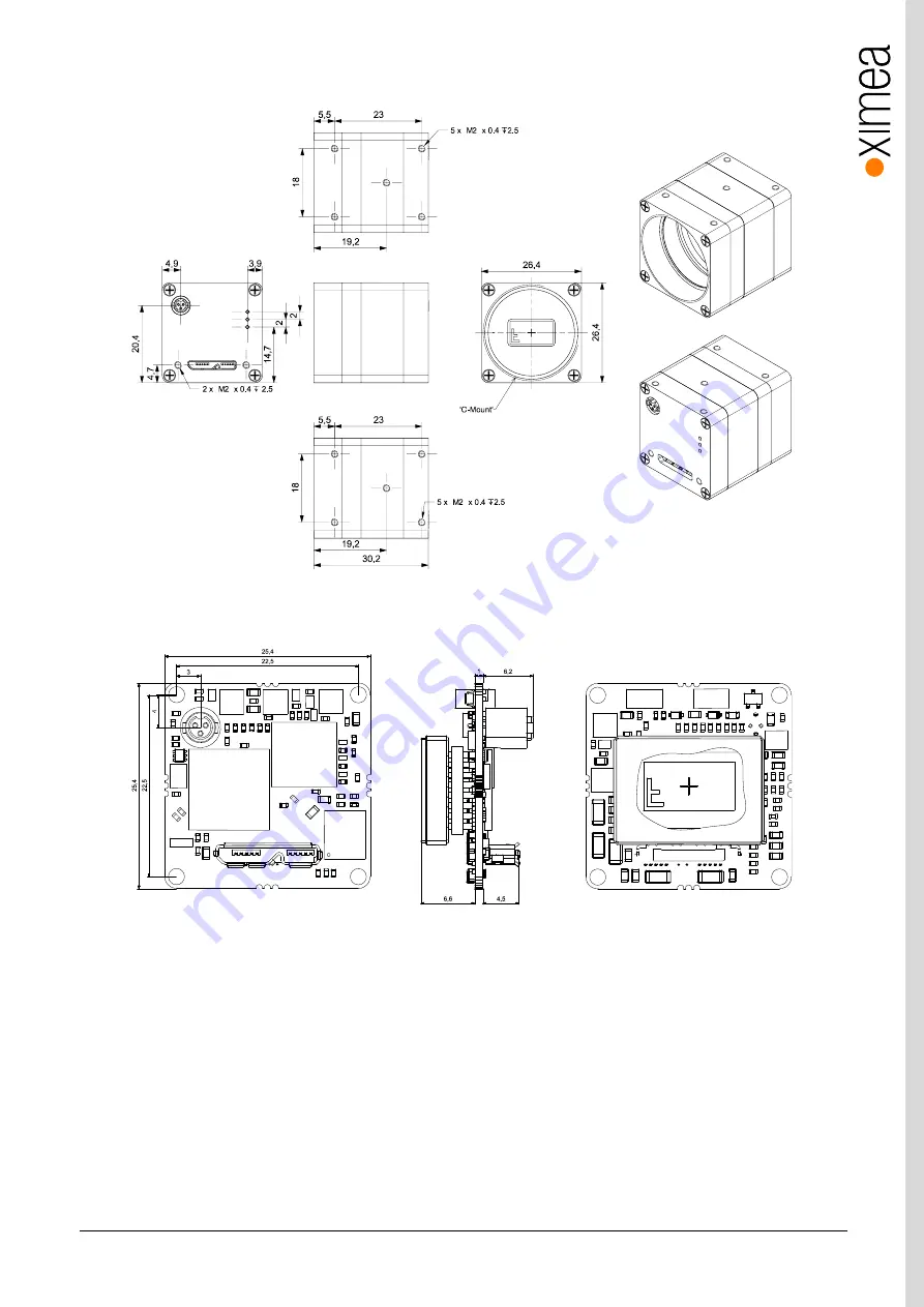 XIMEA xiQ series Manual Download Page 34