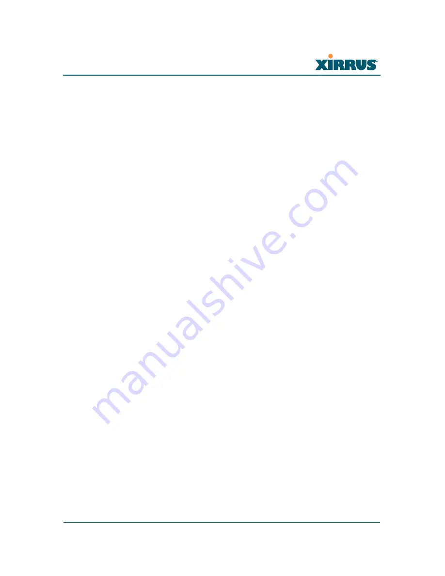 Xirrus XR-520 User Manual Download Page 11