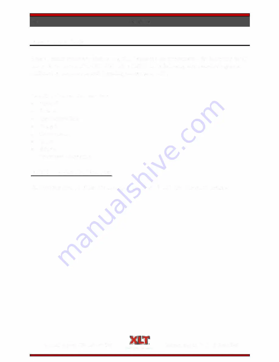 XLT Ovens XLT Gas Oven Parts & Service Manual Download Page 30