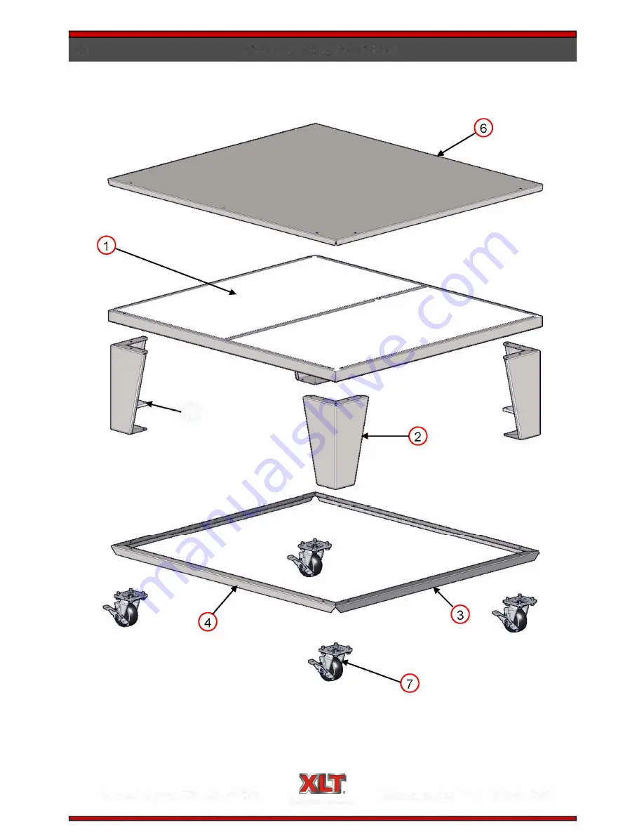 XLT Ovens XLT Gas Oven Parts & Service Manual Download Page 38