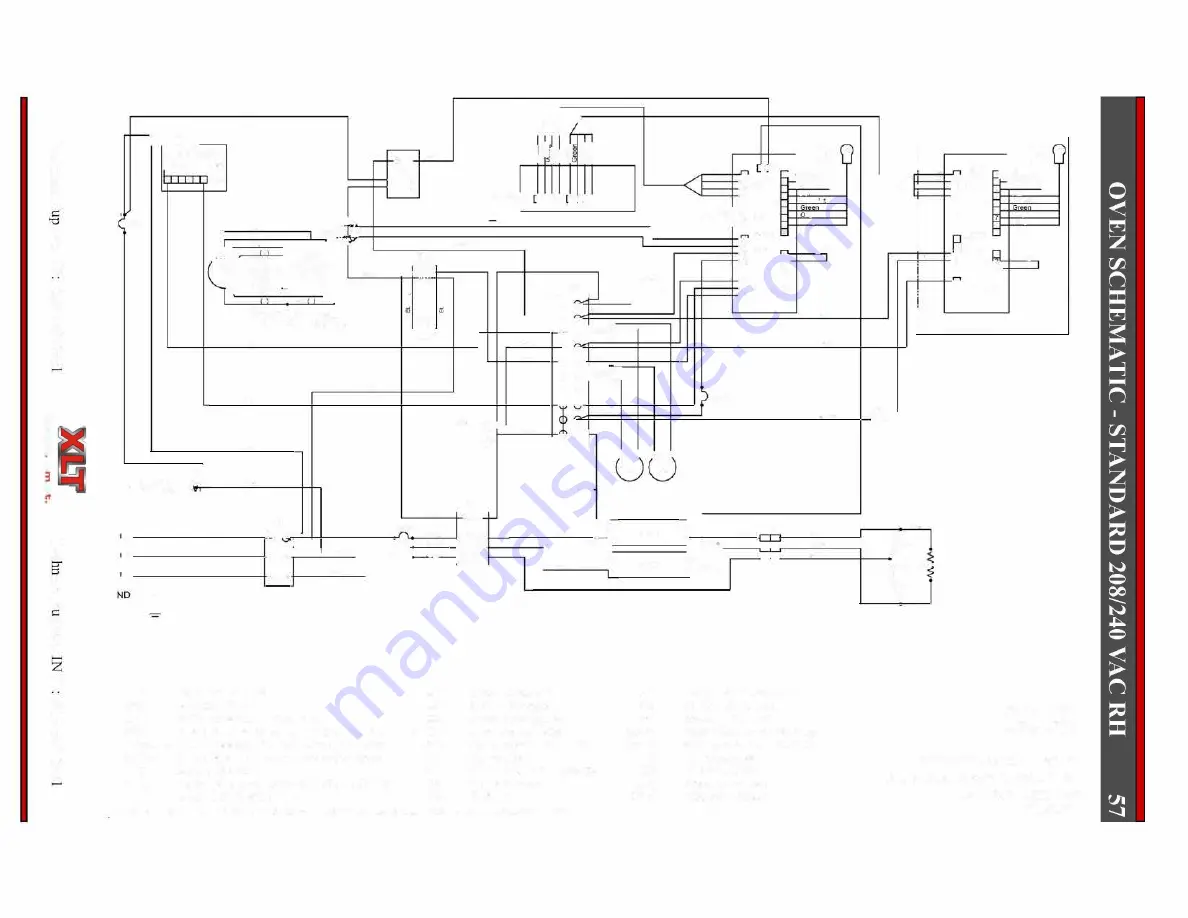 XLT Ovens XLT Gas Oven Parts & Service Manual Download Page 57