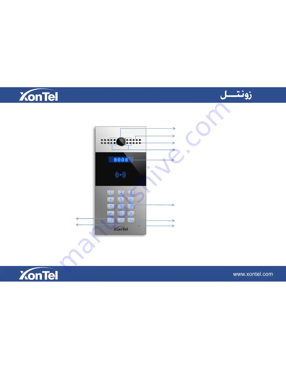 XONTEL XT-12P Скачать руководство пользователя страница 2