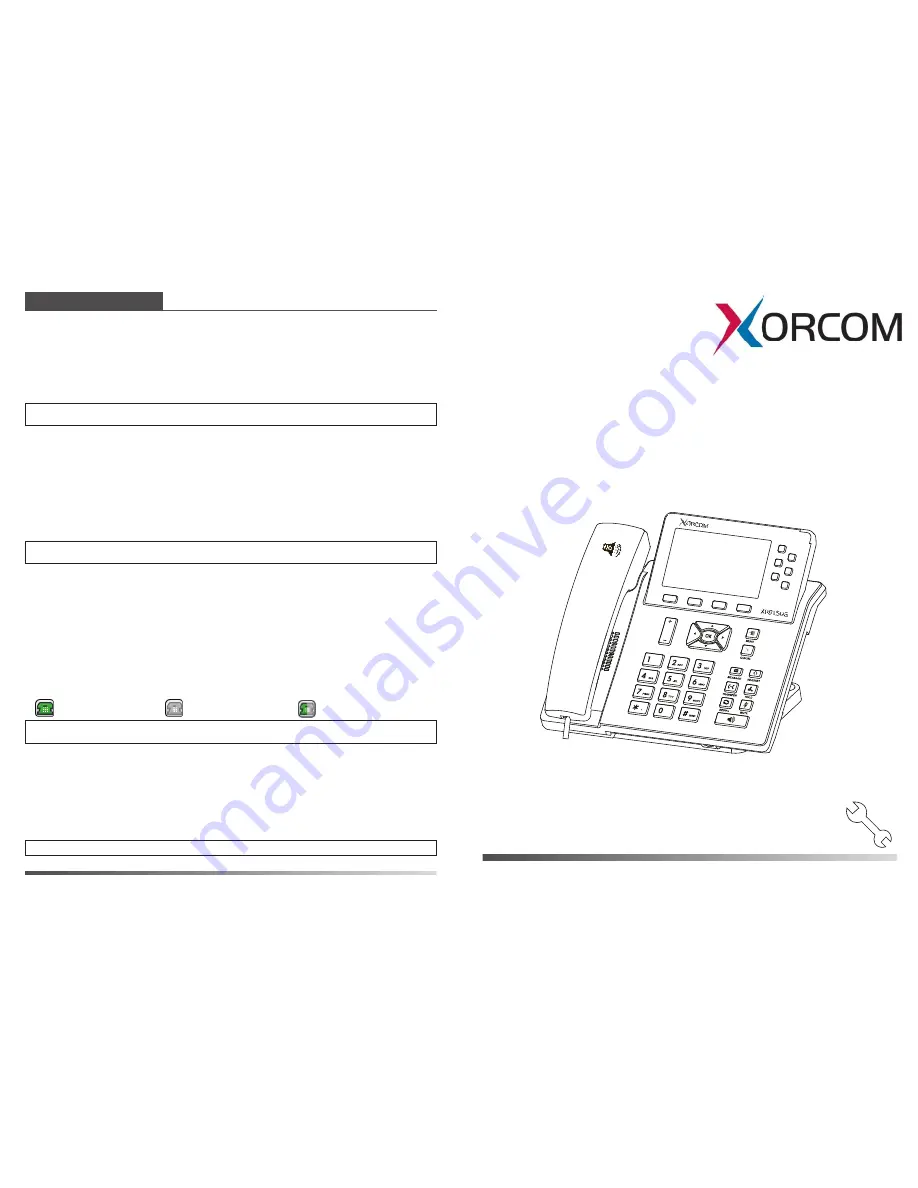 Xorcom XP0150G Скачать руководство пользователя страница 1