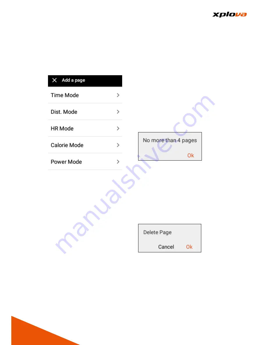 Xplova X5 User Manual Download Page 61