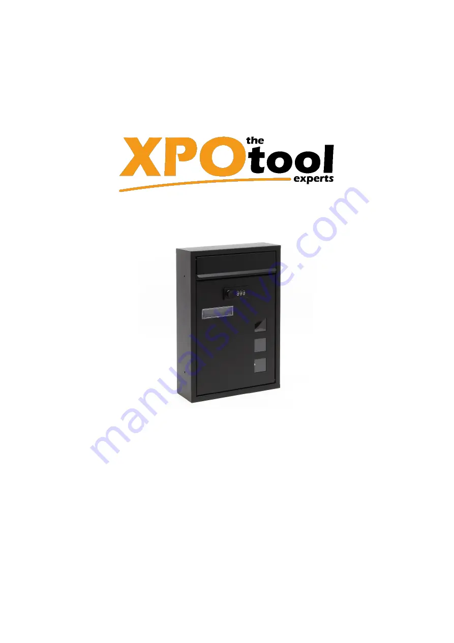 XPOtool 60031 User Manual Download Page 1