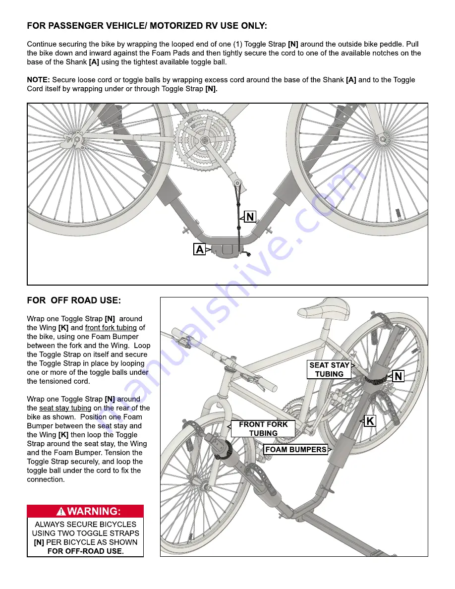 XRACK V-2 Owner'S Manual And Safety Instructions Download Page 7