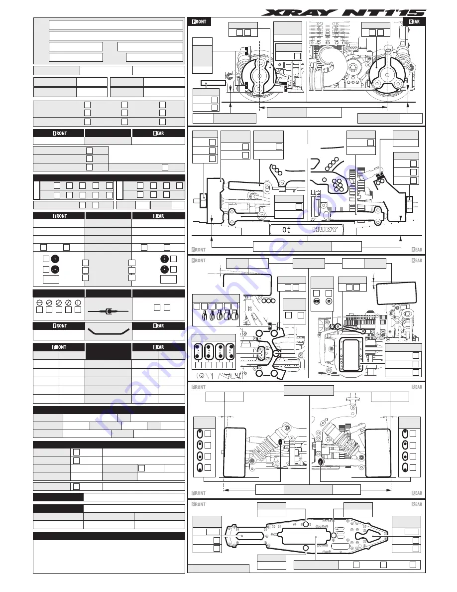 Xray NT1 Instruction Manual Download Page 47