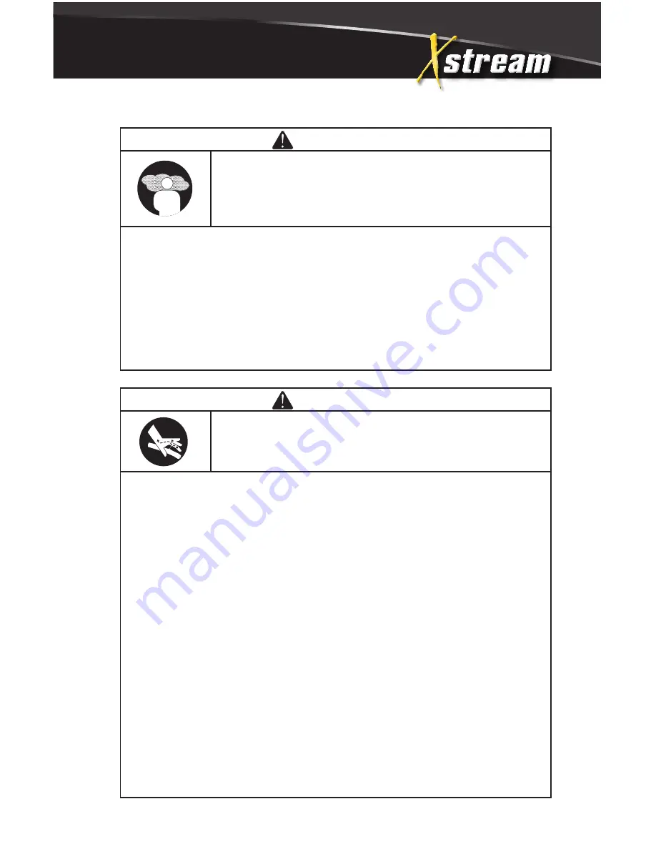 Xstream HW152EMD Operation Manual Download Page 9