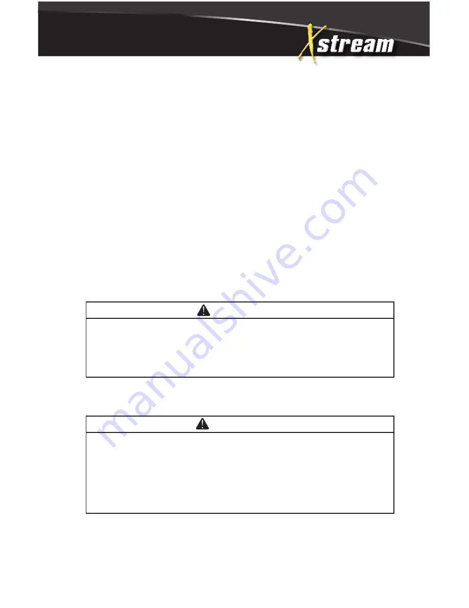 Xstream HW152EMD Скачать руководство пользователя страница 21