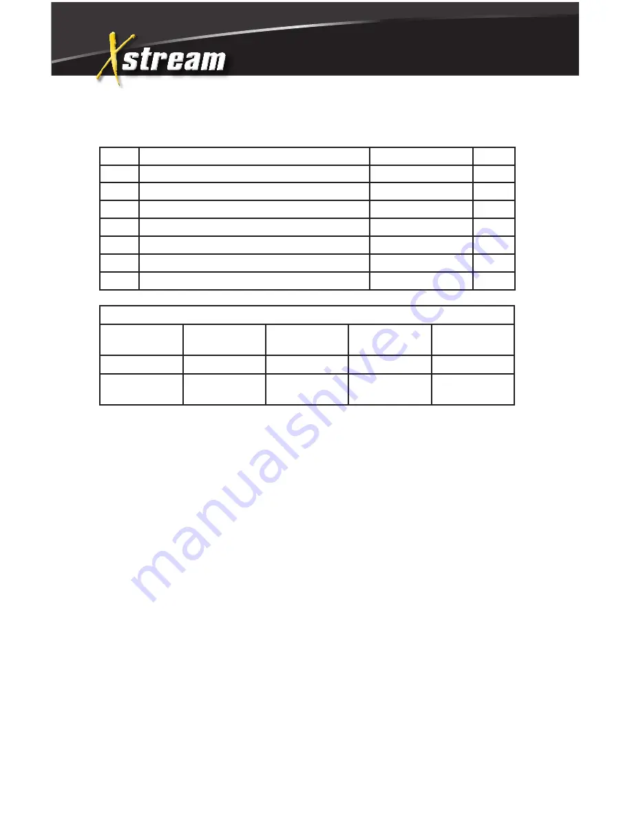 Xstream HW152EMD Operation Manual Download Page 44