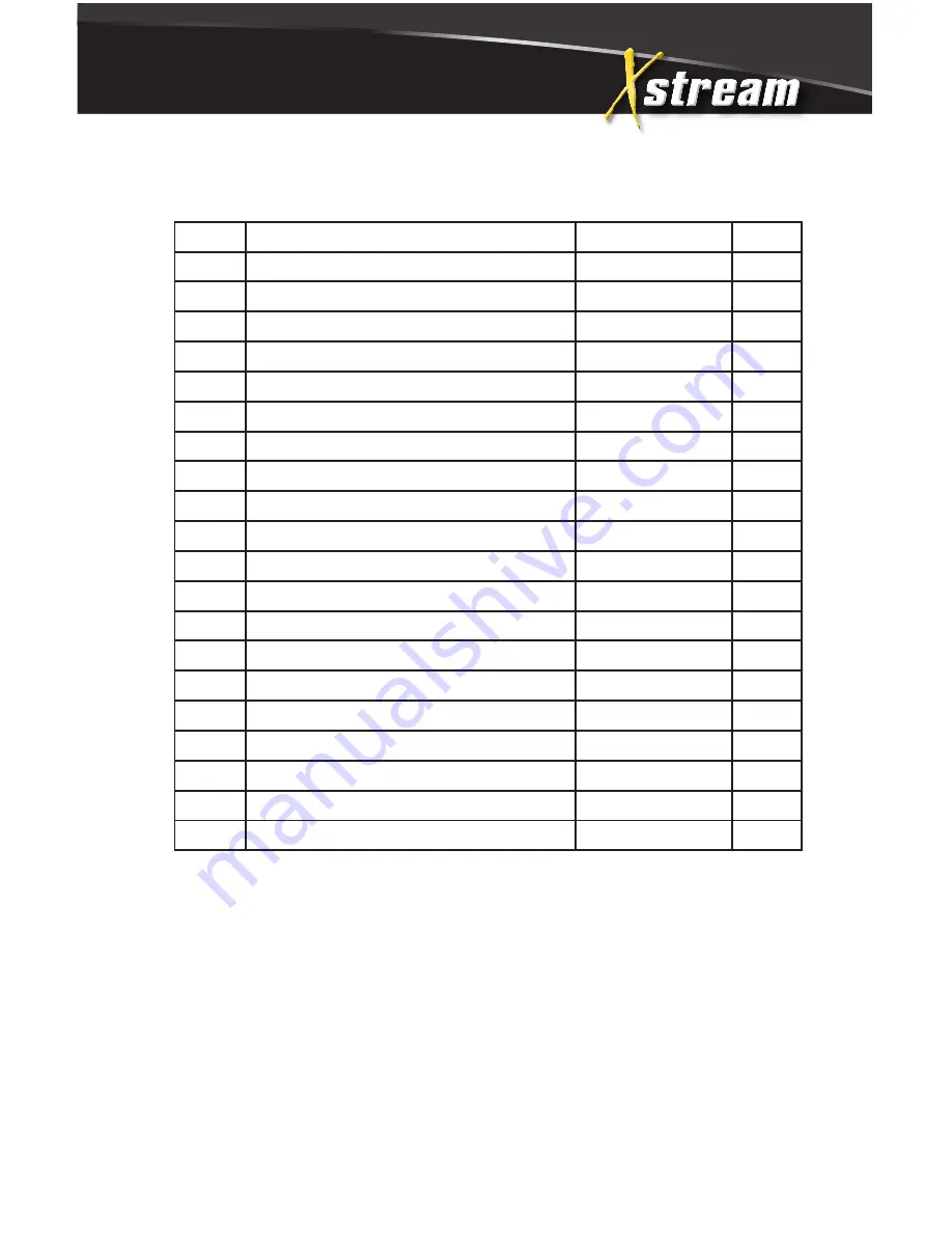 Xstream HW152EMD Operation Manual Download Page 57