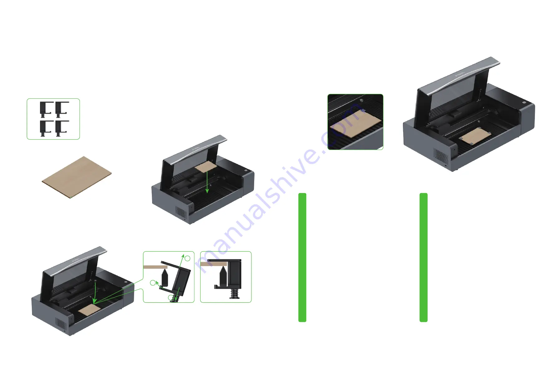 Xtool P2 Riser Base Instructions Manual Download Page 23