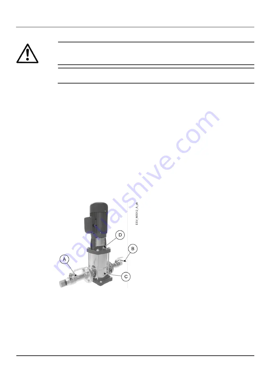 Xylem LOWARA e-SV Series Installation, Operation And Maintenance Manual Download Page 27