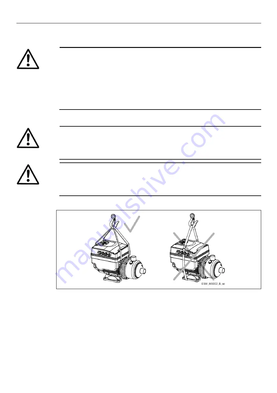 Xylem LOWARA e-SVE Installation, Operation And Maintenance Manual Download Page 11