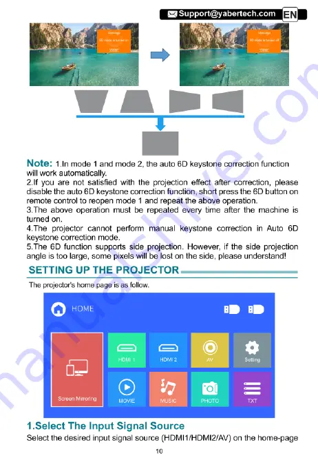 Yaber Pro V7 User Manual Download Page 12