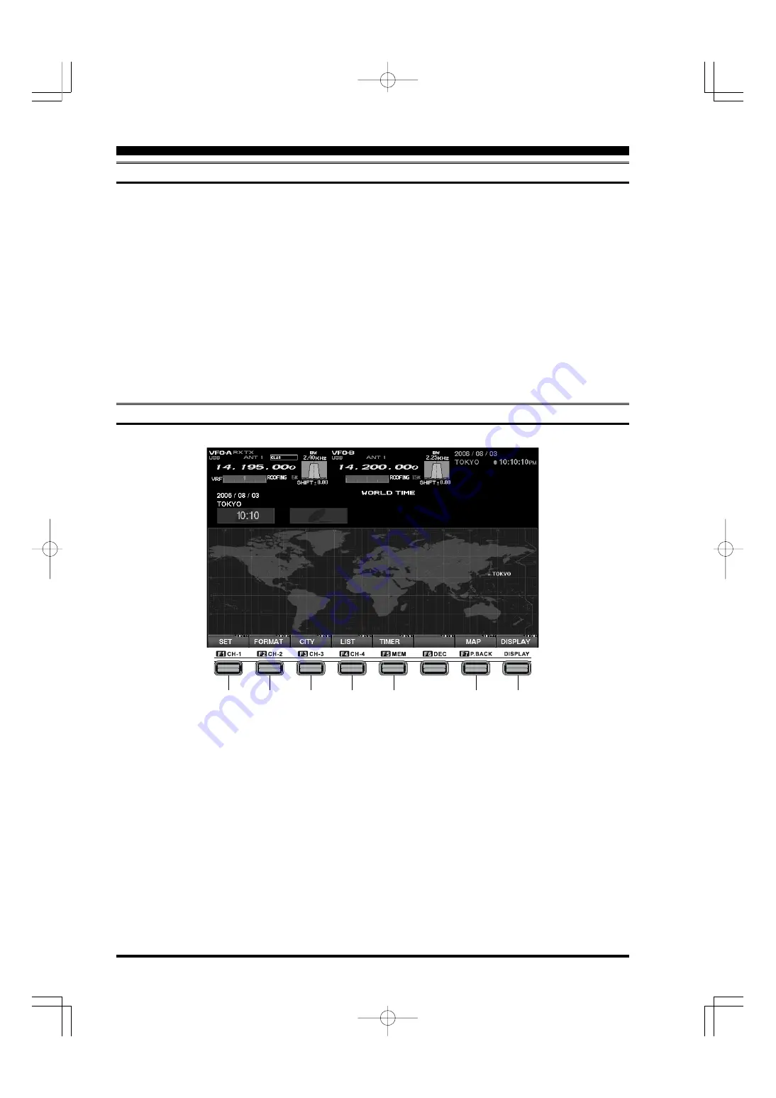 Yaesu FT-2000 - MENU MODE LIST Operating Manual Download Page 16