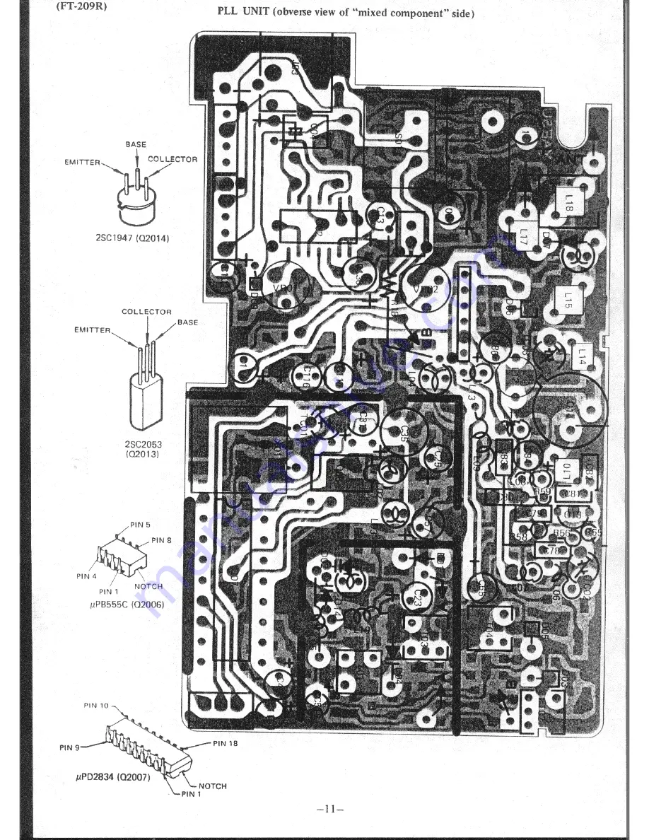 Yaesu FT-209R Technical Supplement Download Page 12