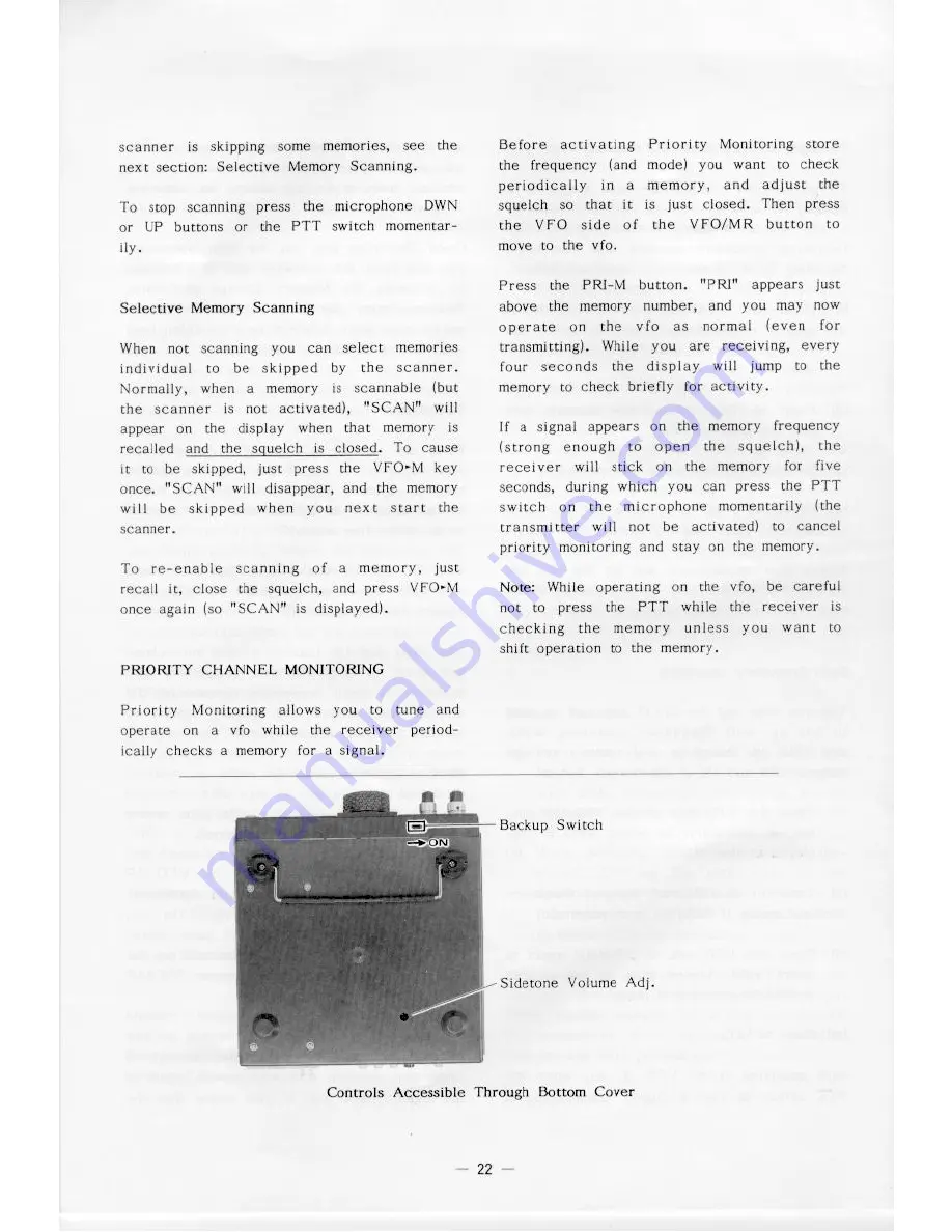 Yaesu FT-747GX Operating Manual Download Page 23