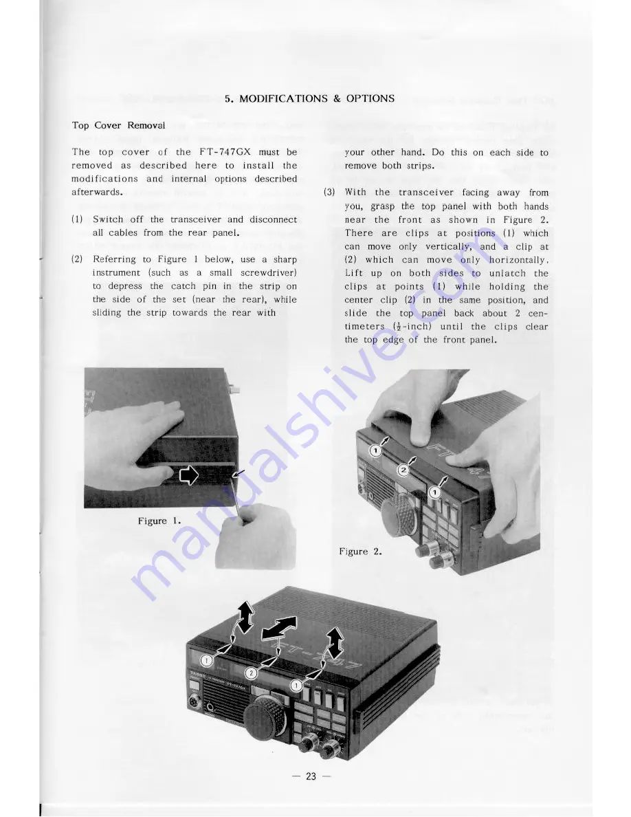 Yaesu FT-747GX Скачать руководство пользователя страница 24