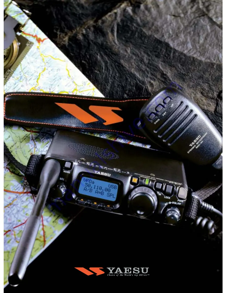 Yaesu FT-817ND Brochure & Specs Download Page 1