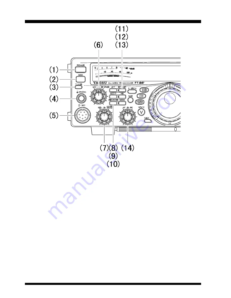 Yaesu FT-847 Скачать руководство пользователя страница 22