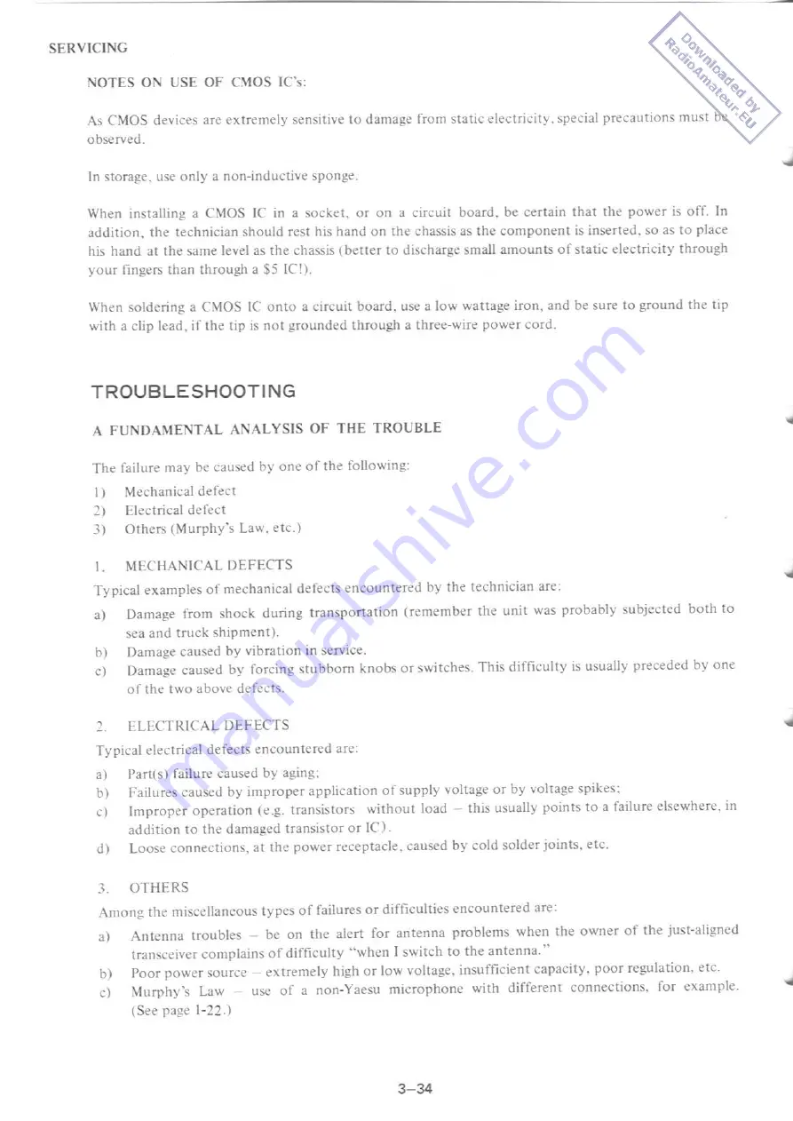 Yaesu FT-901DM Maintenance Service Manual Download Page 89