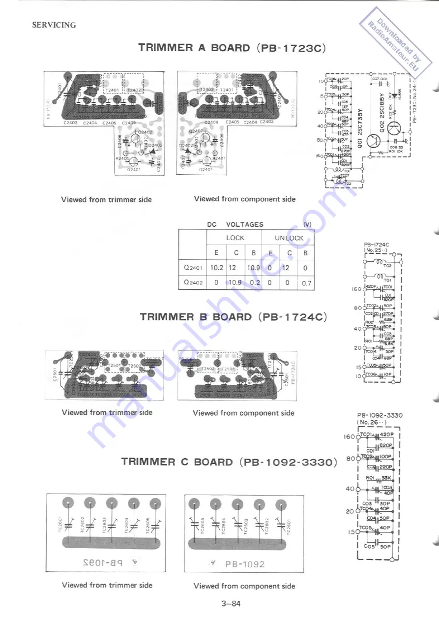 Yaesu FT-901DM Maintenance Service Manual Download Page 139