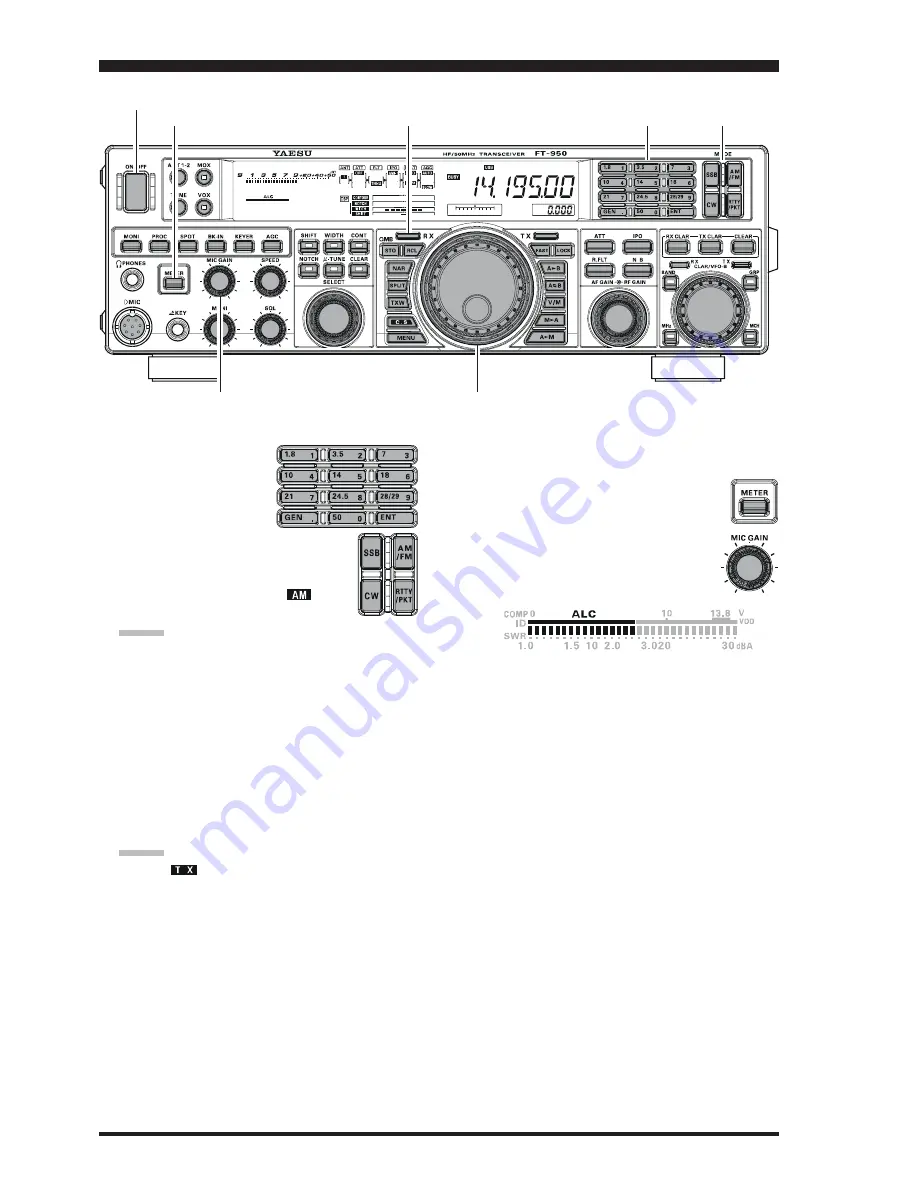 Yaesu FT-950 Скачать руководство пользователя страница 58