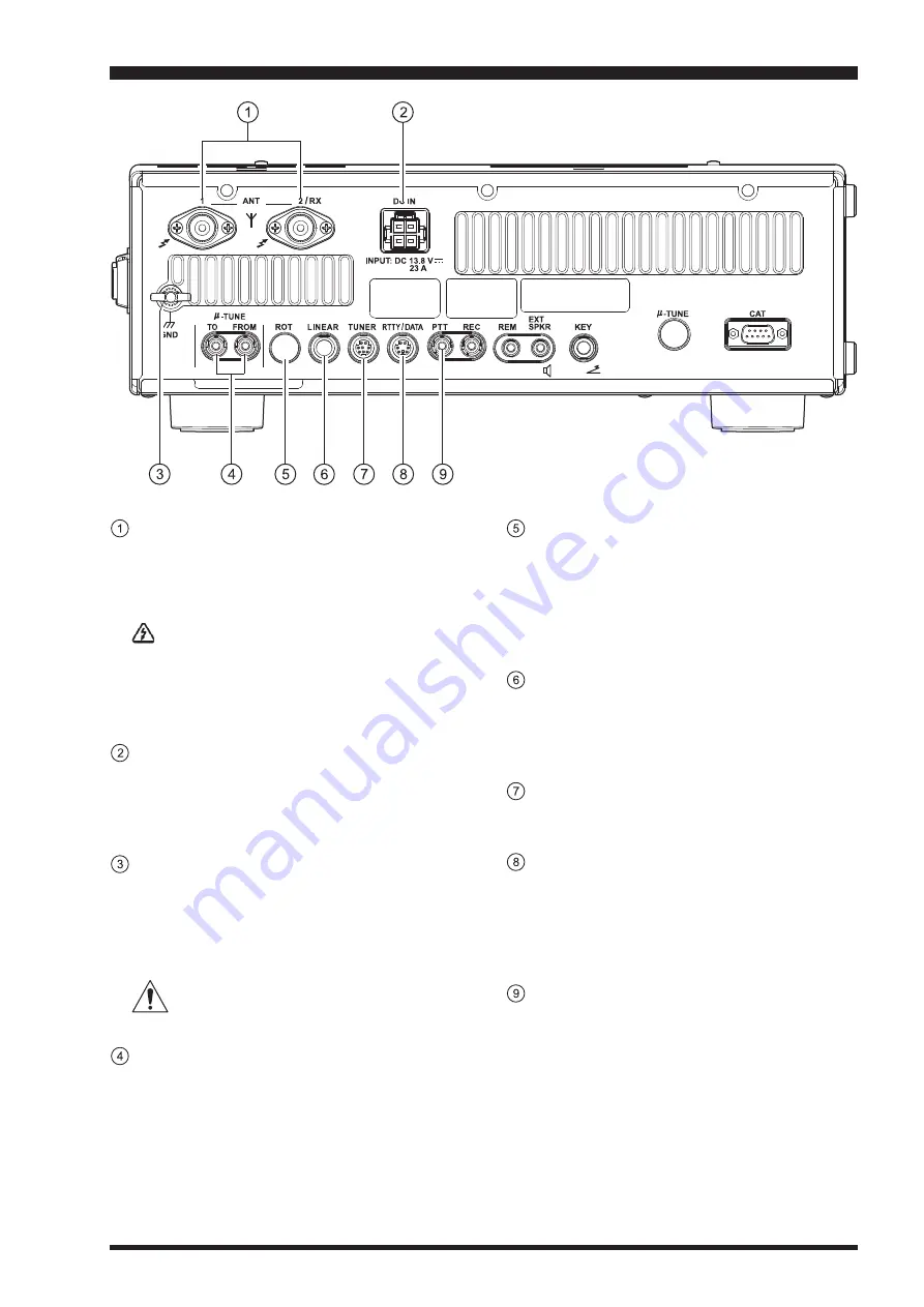 Yaesu FT DX 1200 Скачать руководство пользователя страница 31