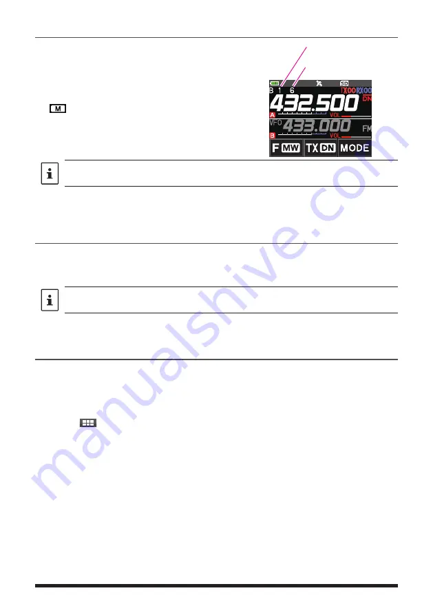 Yaesu FT3DR Advanced Manual Download Page 18