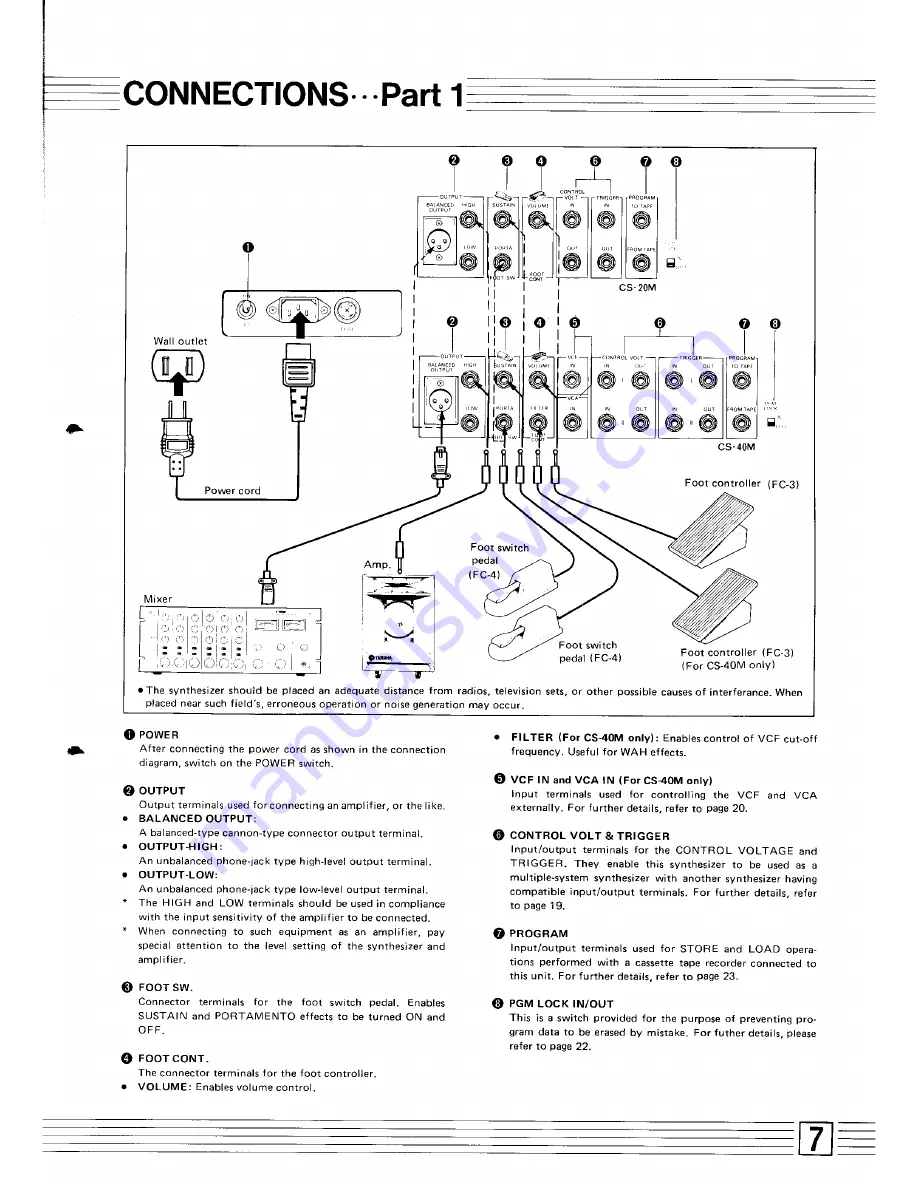 Yamaha 20M Owner'S Manual Download Page 7