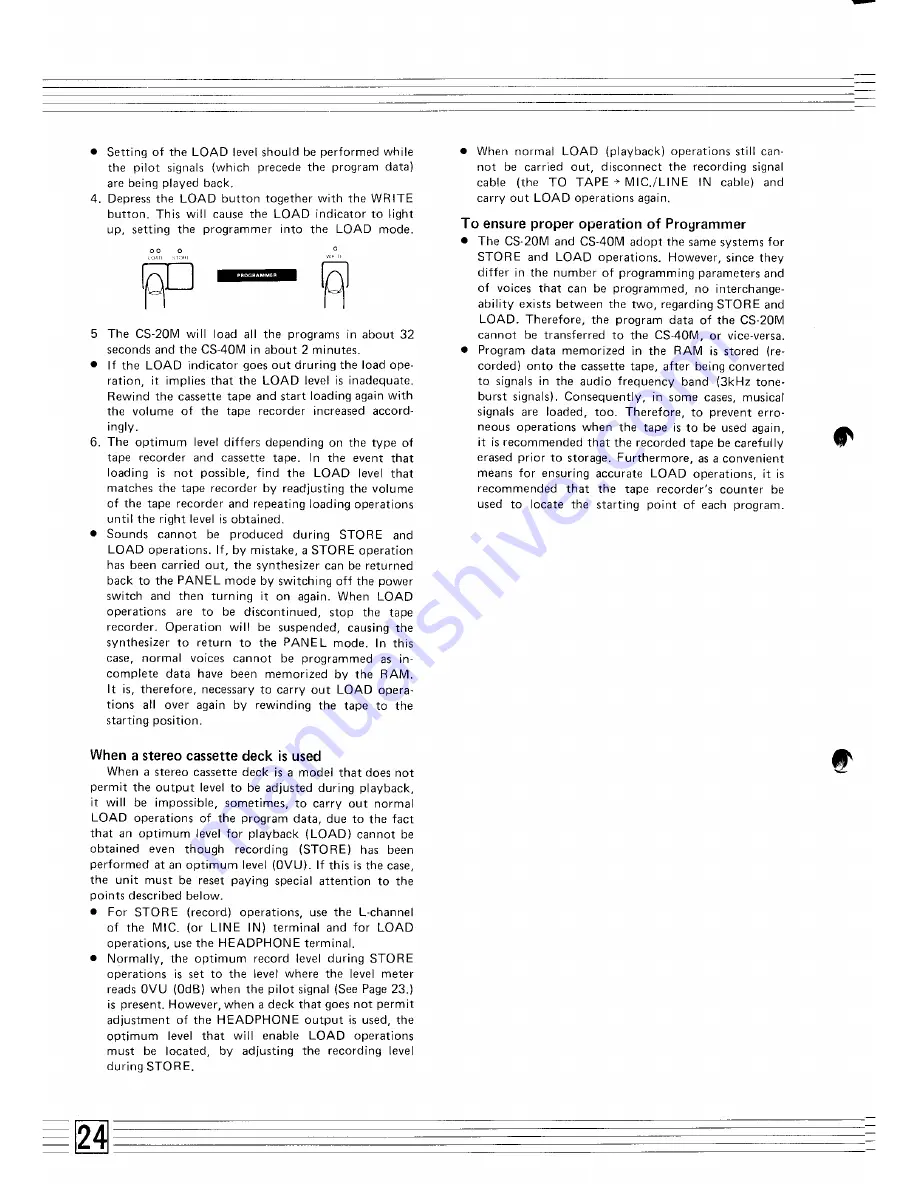 Yamaha 20M Owner'S Manual Download Page 24