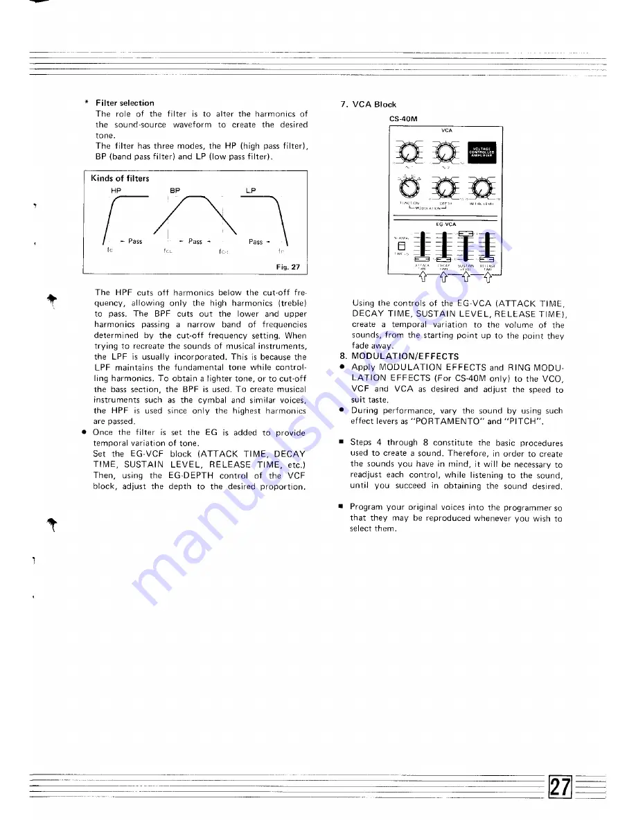 Yamaha 20M Owner'S Manual Download Page 27