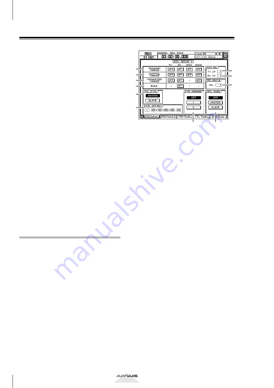 Yamaha AW4416 Manual Supplement Download Page 6