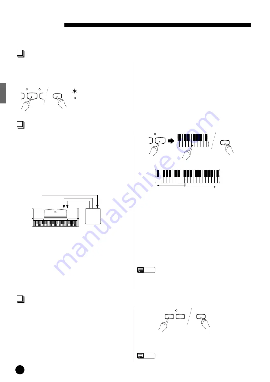 Yamaha Clavinova CLP-311 Owner'S Manual Download Page 21