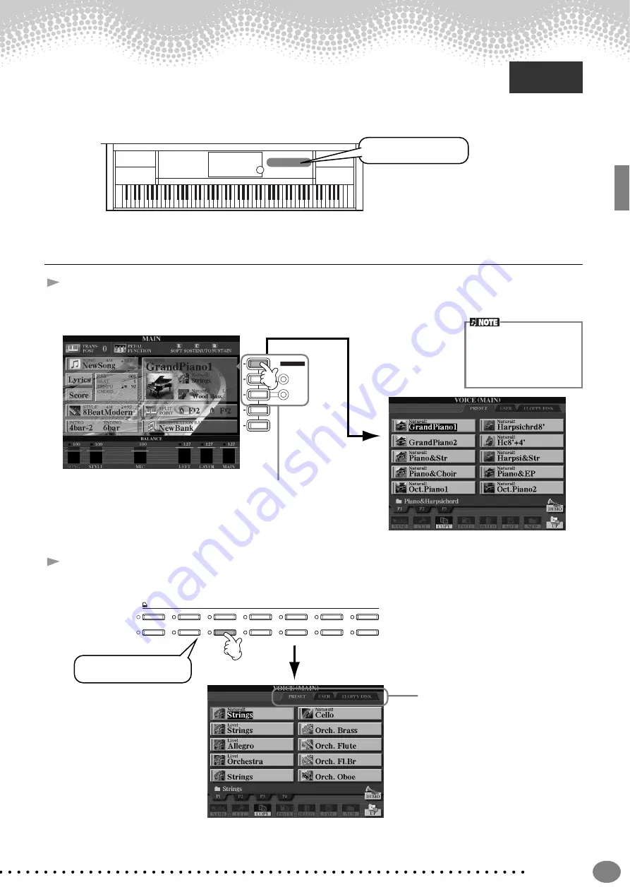 Yamaha Clavinova CVP-900 Скачать руководство пользователя страница 25