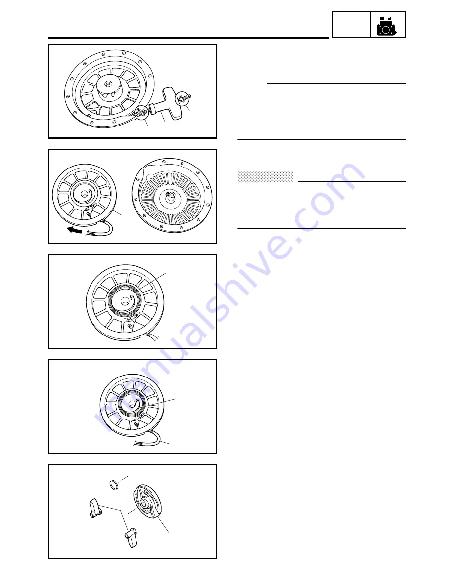 Yamaha EF3000iSE - Inverter Generator - 3000 Maximum AC... Service Manual Download Page 112