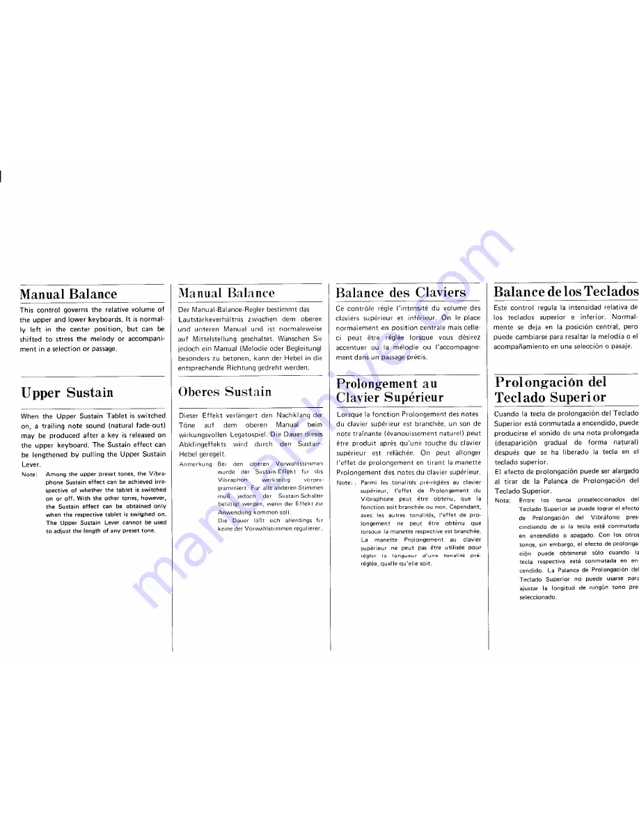 Yamaha Electone A-55N Manual Download Page 14