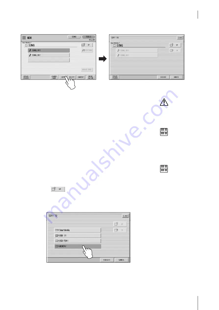 Yamaha Electone Stagea ELS-01 Quick Manual Download Page 35