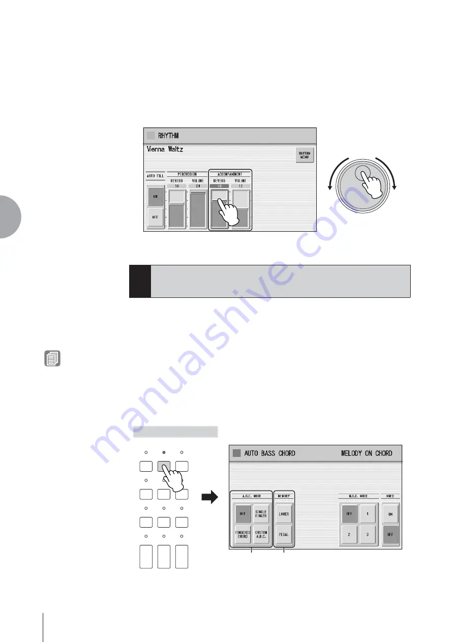 Yamaha Electone Stagea ELS-01C Owner'S Manual Download Page 62