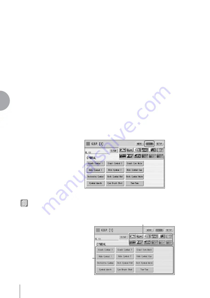 Yamaha Electone Stagea ELS-01C Owner'S Manual Download Page 70